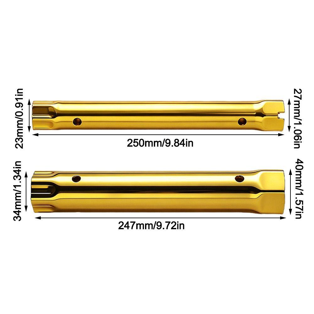 Anti Rust Sink Installer Tool Double-headed Hex Sleeve Spanner Gifts Plumbing Repair Wrench