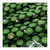Hamamonyo Tenugui Towel - Lotus Carp - Yokohama Traditional Kata-zome Dyeing - 100% Cotton - Approx. 34cm x 90cm - Cut Edge