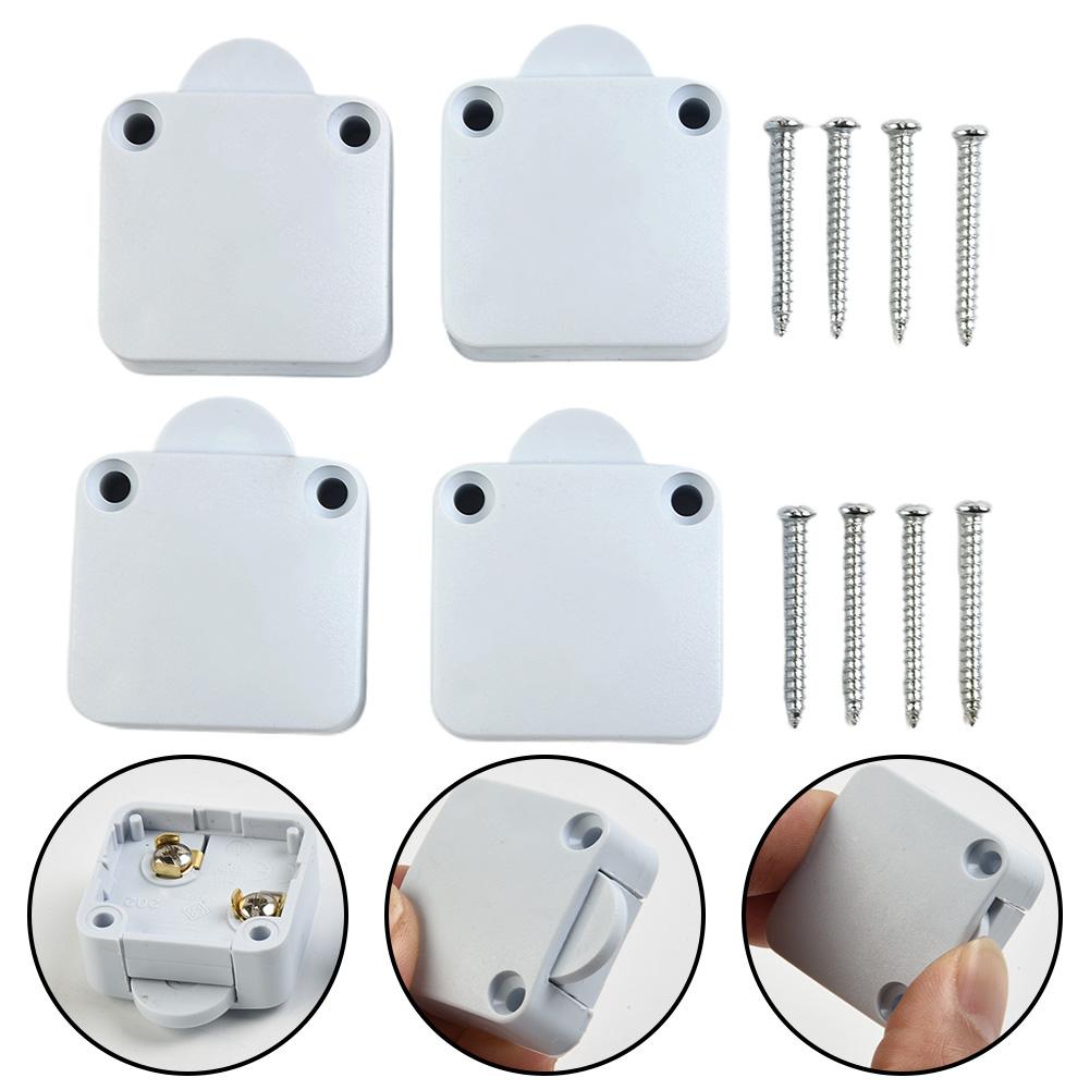 Gate Switch Pantry Switch Indoor Outdoor Electrical Light Self-reset White Closet For Cupboard High Quality Newest