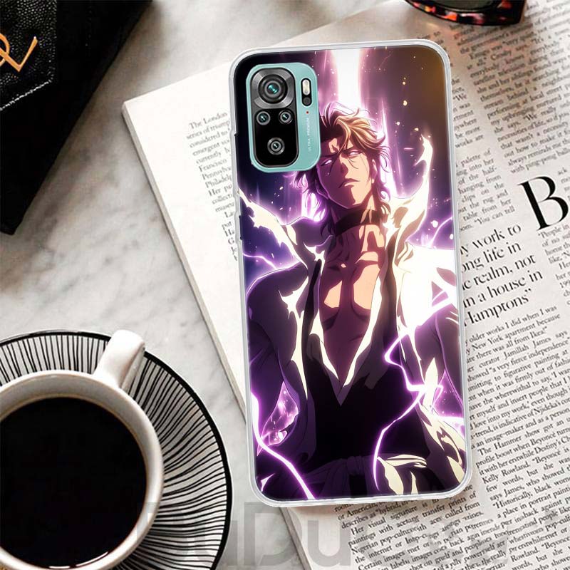 Aizen Sousuke Bleach Cover For Xiaomi Redmi Note 14 13 12S 12 11 Pro Plus Phone Case 11S 10S 10 11E 11T + 9S 9 Print Coque