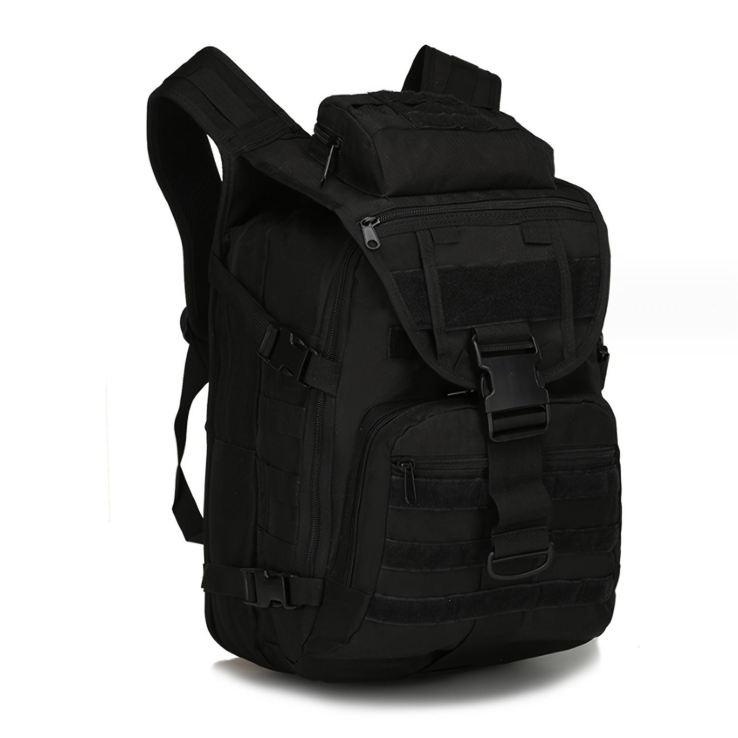 

Спортивний рюкзак на відкритому повітрі великої місткості, чоловіча туристична сумка, камуфляжна дорожня сумка, військова тактична сумка, мисливська сумка, підходить для кемпінгу, риболовлі, походів чорний