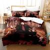 3D Print Korn Rock Band Bedding Set Duvet Cover Bed Set Quilt Cover Pillowcase Comforter king Queen Size Boys Adult Bedding Set