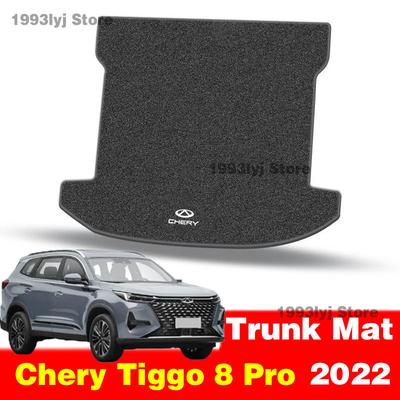 Flannel Car Mats For Chery Tiggo 8 Pro 2022 Trunk Mat Mat Accessories All Weather Dustproof Protection Pad