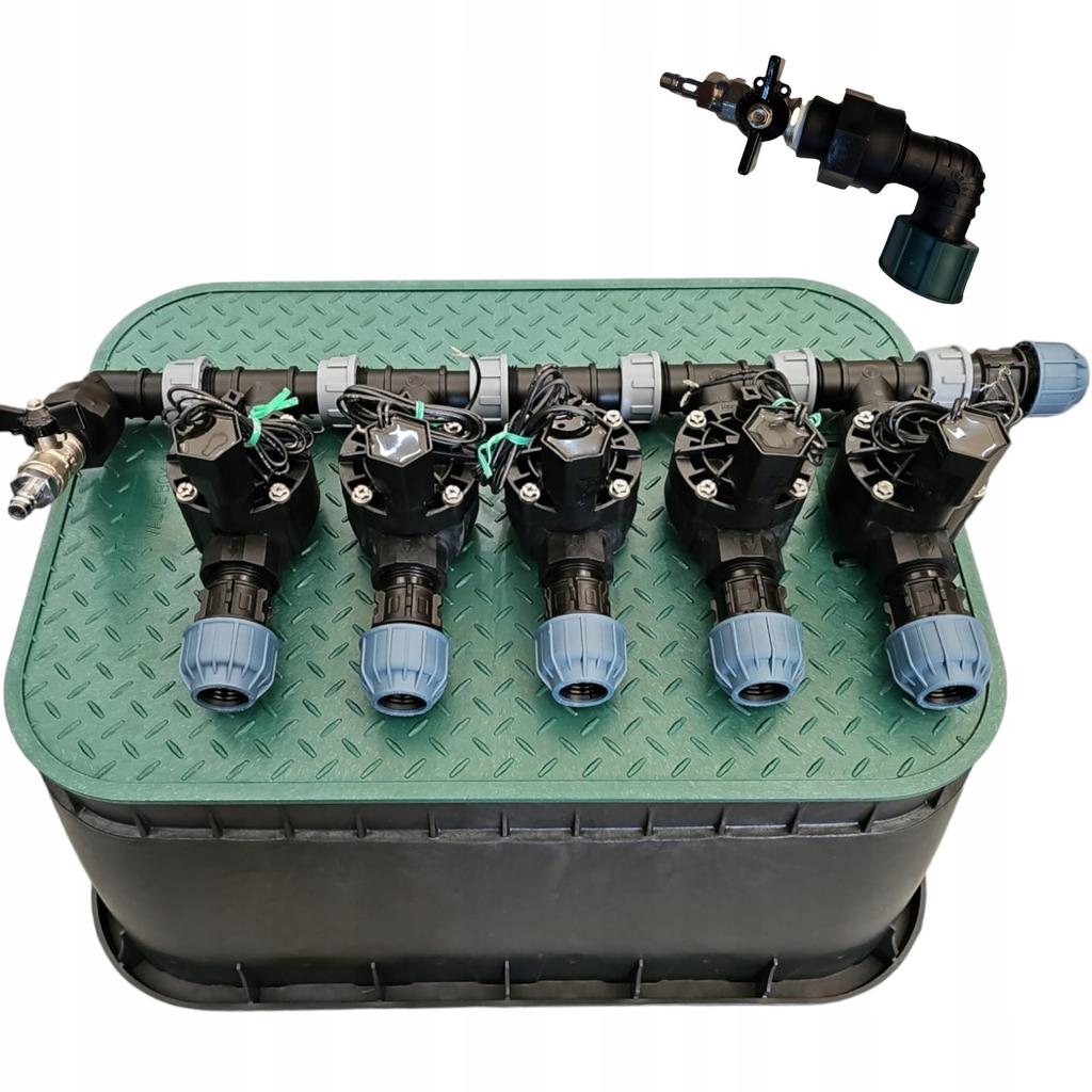 Rain Bird 5-Section Kit: Collector with Compressor, Sump, Pe 25