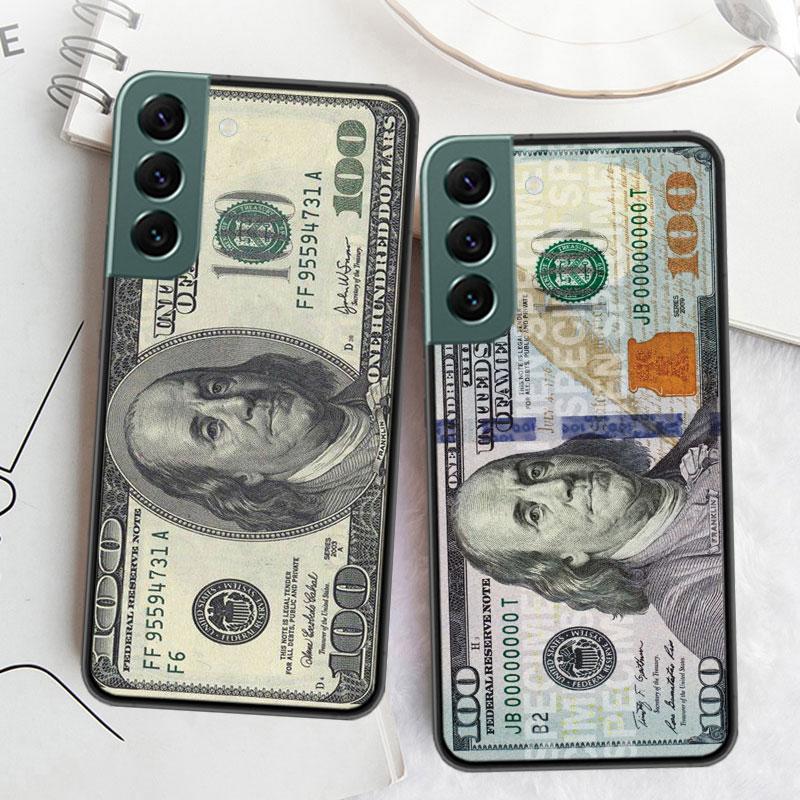 Banknote Dollar Cash Money Phone Case For Samsung A15 A25 A35 A55 Galaxy A70S A50S A30S A30 A40 A71 A51 A41 A31 A21 A11 A01 A20S
