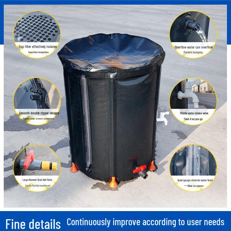 Jinggeng Outdoor Foldable Rainwater Collection Barrel
