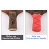 Table Tennis Racket Hand Tape Wrapped With Anti Slip Heat Shrink Handle Rubber Sleeve