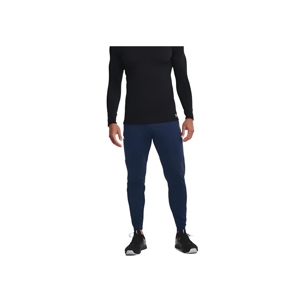 Under Armour Training Fleece Pants Men Bottoms Navy 1359147-408