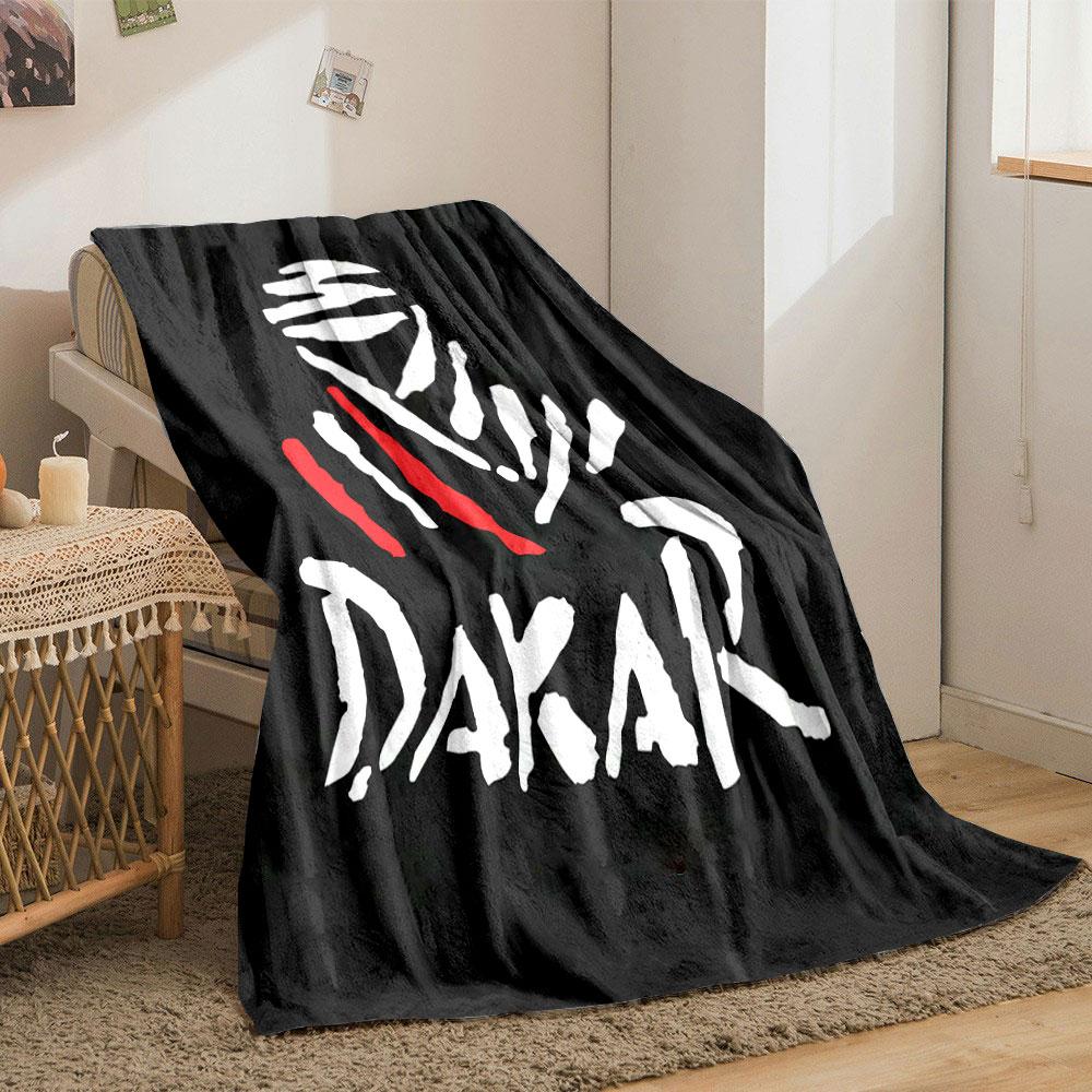 Rally Racer Dakar Blanket Bedroom Blanket for Livingroom Couch Lunch Break Soft Cozy Throw for Friend's Festival Gift