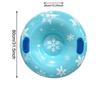 Thickened PVC Inflatable Sled Wear-resistant Snow Sledding Tube Snow Skiing Ring  Snow Sports