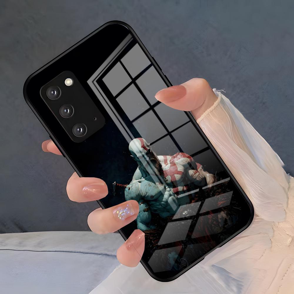 God Of Wars Phone Case For Samsung S26 S25 Plus S20 S20 Plus S22 Ultra S23 FE S21 Plus S21 Ultra Glass Cover