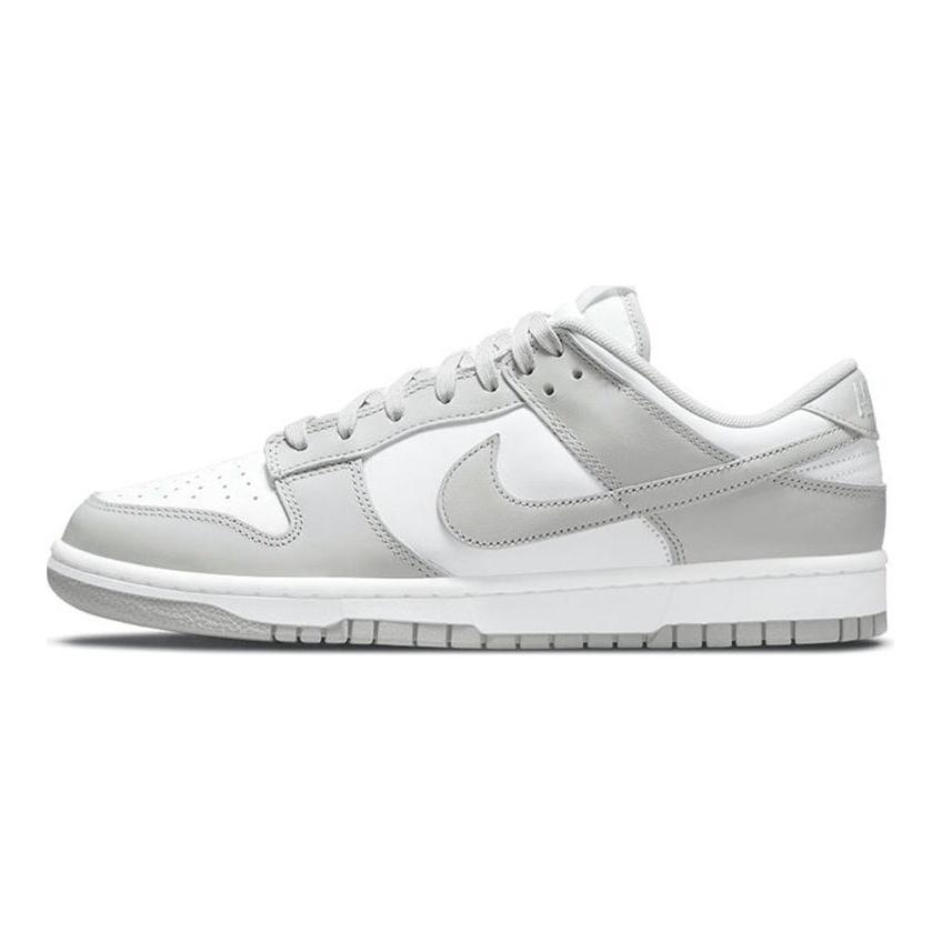 Nike Dunk Abrasion Resistant Low top Skateboard Shoes Men's Gray Black DD1391-103(TeamH-S-BOX)