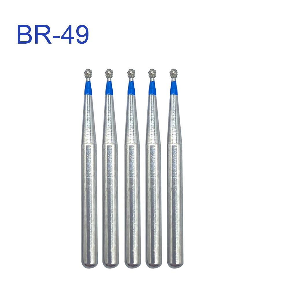 5Pcs/Pack, Jnsur Dental Diamond Burs Dental Drills For High Speed Handpiece Fg Dia 1.6Mm Dental Lab Technican Dentistry Material