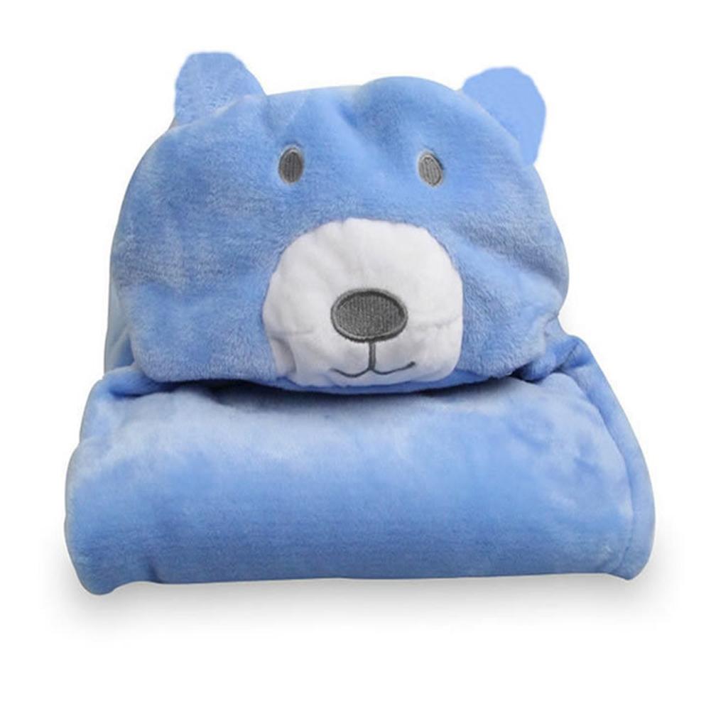 Toddler  Kid Girl Boy Cute Animal Hooded Blanket Bathrobe Bath Towel Flannel Wrap Washcloth