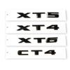 ABS Car Front Grille Emblems Rear Trunk Decals Logo Letters Fender Badge Sticker Auto Accessories for Cadillac XT4 28T AWD