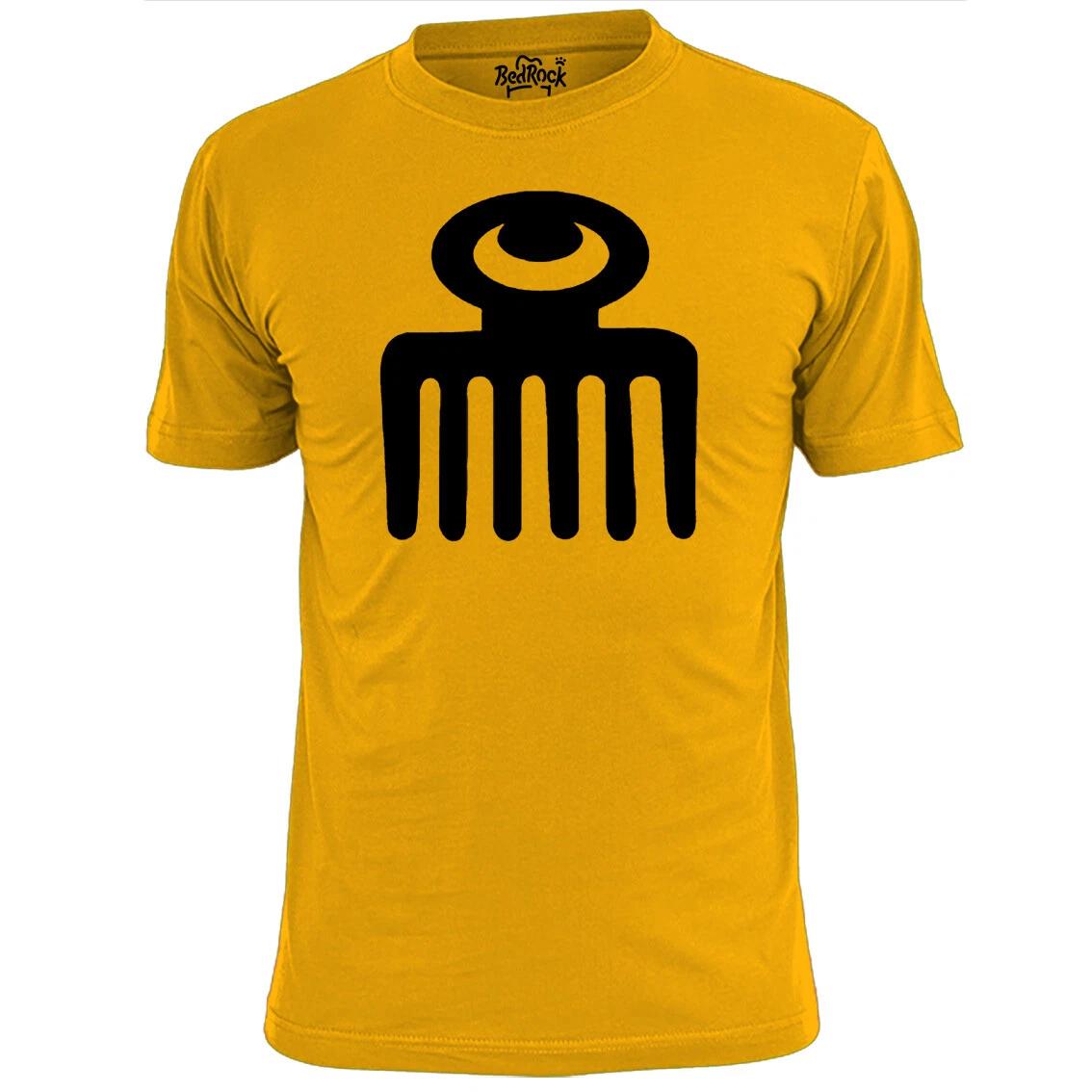 Mens African Beauty Symbol T shirt Calligraphy 4XL