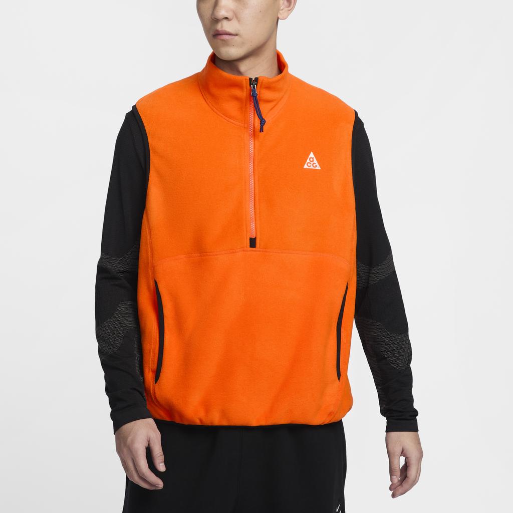 Nike ACG Wolf Tree Casual Fashion Loose Vest Men Vests Bright-Orange HJ2469-819