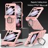Samsung Flip5 Full Armor Hinge Case with Ring Holder