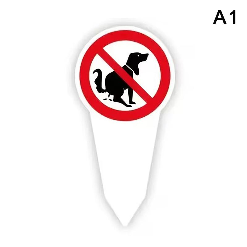 "Kein Hundekot" Warnschild – Wasserdichtes Außen-Gartenschild mit Pfahl, Haustierkot nicht erlaubt für saubere Gärten & Nachbarschaften