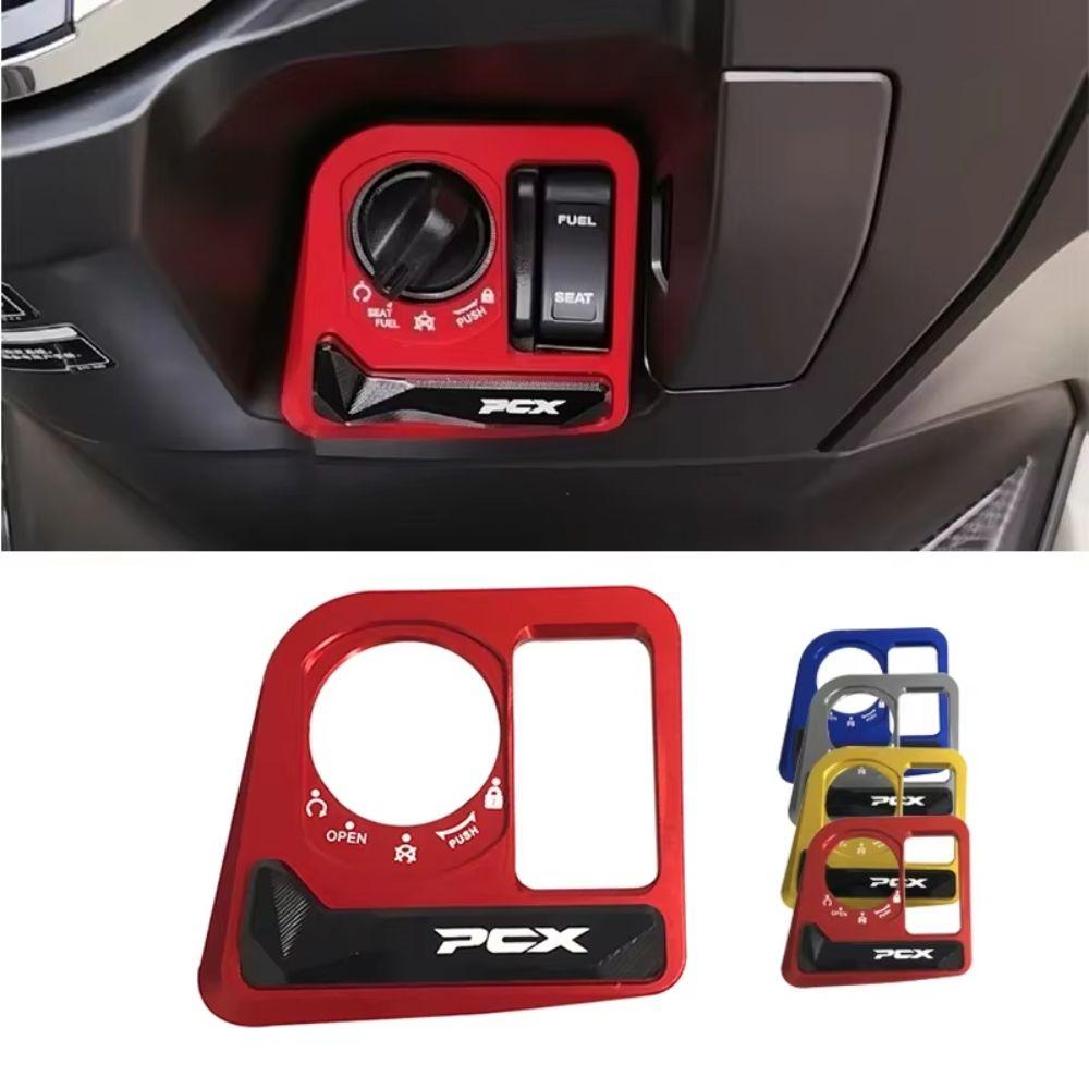 Motorcycle Parts Ignition Switch Cover Electric Door Lock Button Cover for Honda PCX125 PCX160