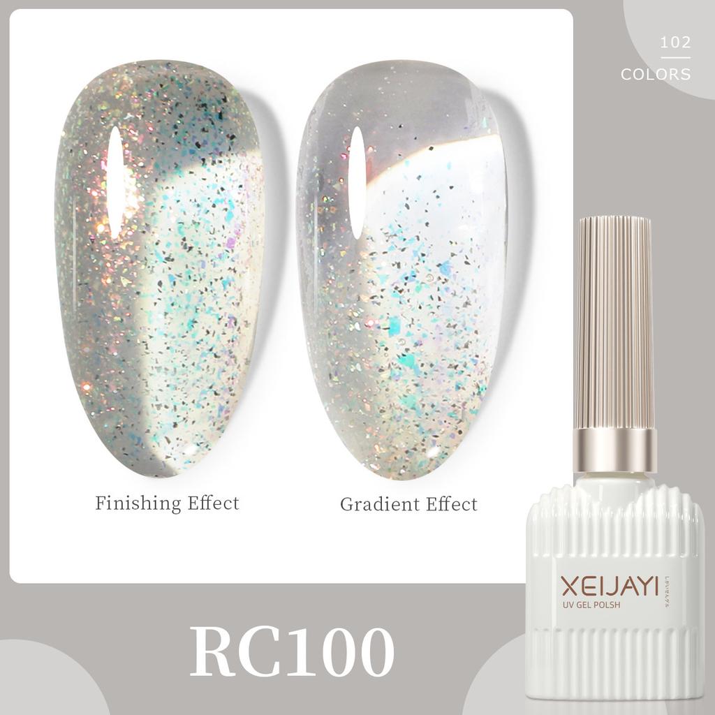 New Trendy 102 Colors of Long-lasting Gel Nail Polish for Women, Suitable for Professional Nail Salons.