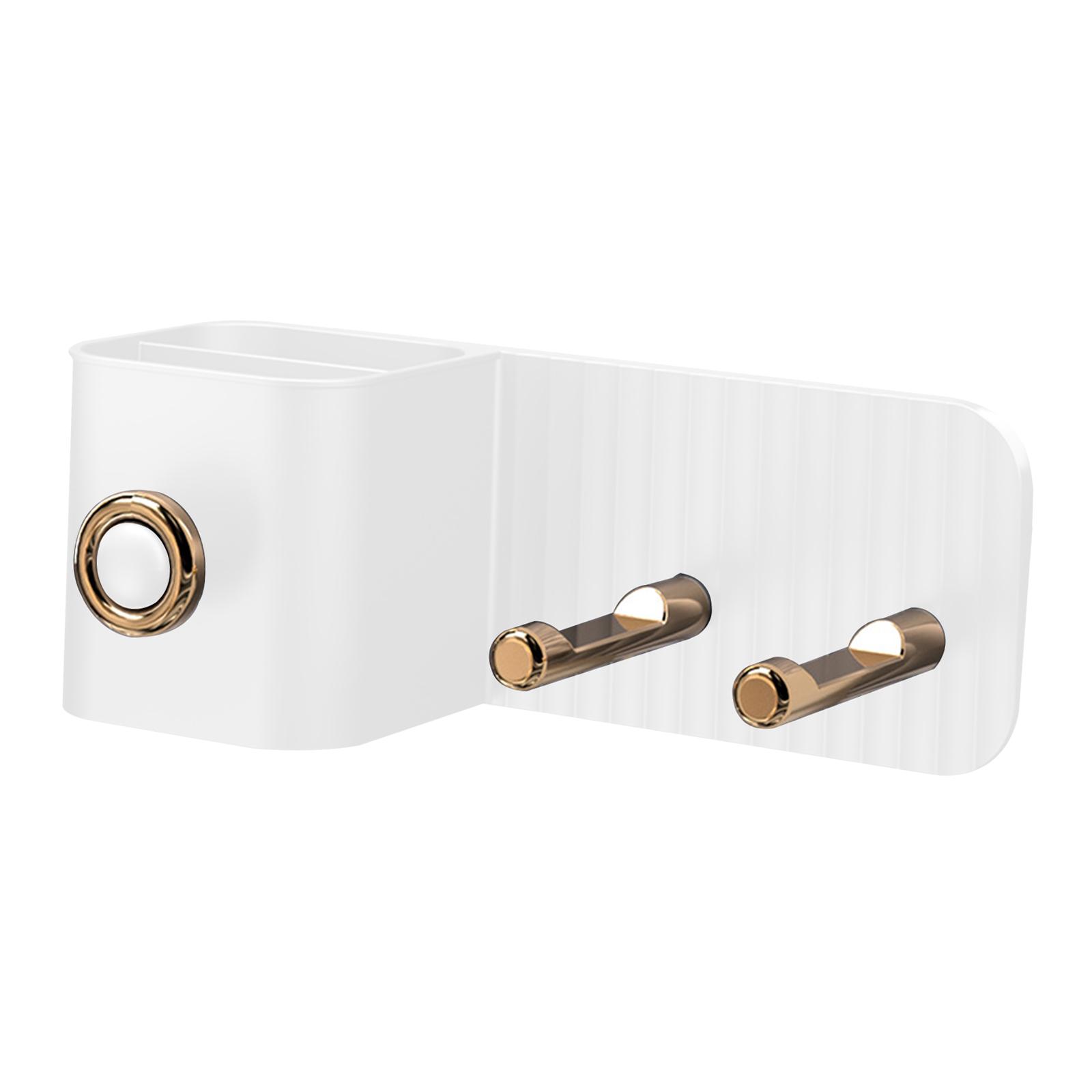 Wall Mounted Hair Dryer Holder Bathroom Trays Self Paste Sturdy Hair Dryer Stand