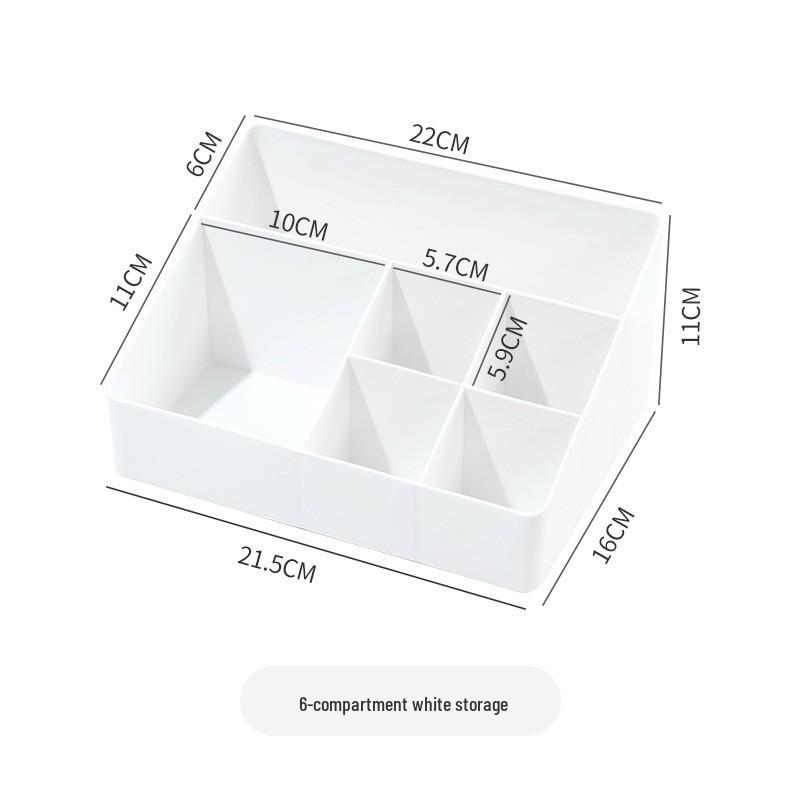 Nail & Eyelash Organizer: Acrylic Storage Box for Cosmetics & Tools