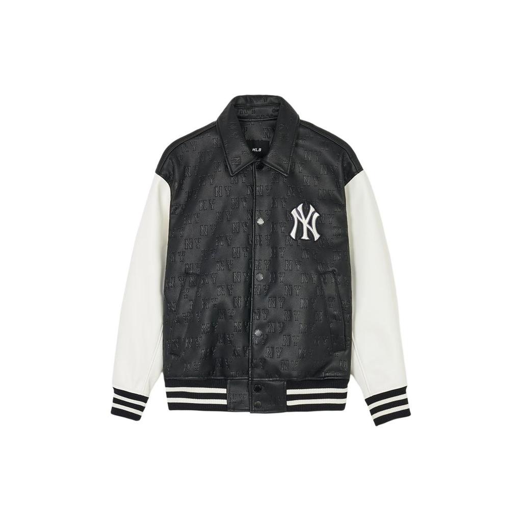 New MLB Cara Varsity SS24 Jackets Coats Unisex Black 3AJPM0241-50BKS
