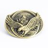 Men's Punk Cowboy Western-Style Belt Buckle – Mountain Eagle Design