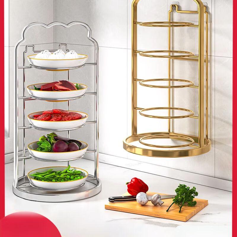 304 Stainless Steel Multi-Layer Kitchen Prep Rack
