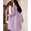 Women's Elegant Mid-Length Wool Coat