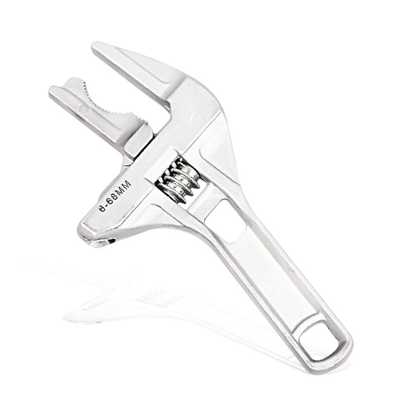 6-68mm Open End Wrench Aluminium Alloy Adjustable Wrench Spanner Water Pipe Plumber Repair Tool Key Spanner Hand Tool