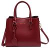 Borsa a Spalla Rossa di Lusso di Design Borse da Matrimonio da Donna Nuova Moda Borsa a Tracolla con Nappa Grande Capacità Borse da Sposa