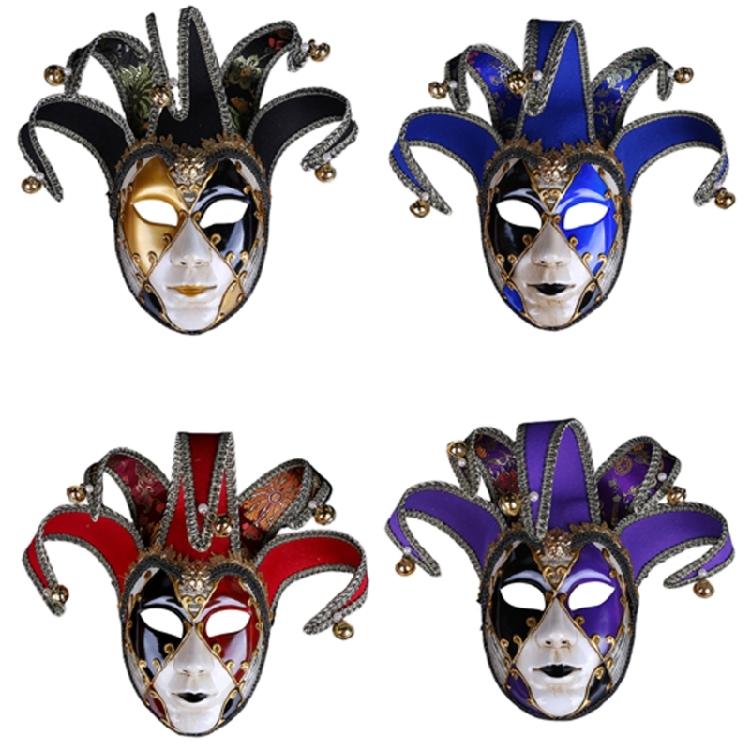Masquerade Mask Halloween Cosplay Eyemask Masquerade Full Face Mask for Halloween Costume Masquerade Party Proms