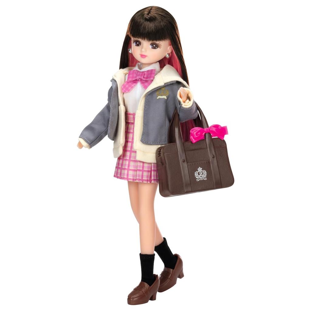 TAKARA TOMY Licca-chan Doll LD-06 School Life Dress-up Playset for Ages 3 and Up
