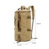 Fashion Large Man Travel Bag Mountaineering Backpack Male Luggage Canvas Bucket Shoulder Army Bags For Boys Men Backpacks