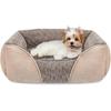 Plush Dog Bed Warm Rectangular Pet Kennel Cushion for Dogs Cat Calming Sofa Bed Pet Supplies Accessories