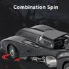 1/24 Classic Movie Car Alloy Batmobile Bat Sports Car Model Diecast Metal Toy Racing Car Model Sound Light Simulation Kids Gifts