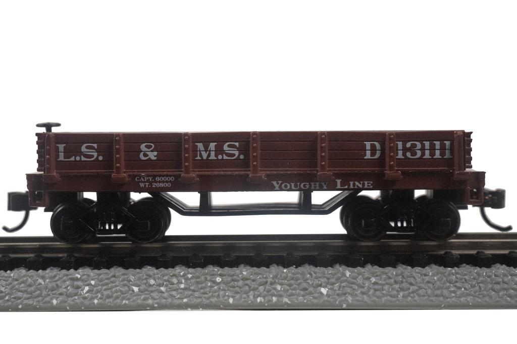 Bachmann Trains - Old Time Gondola - Lakeshore & Michigan Southern - N Scale