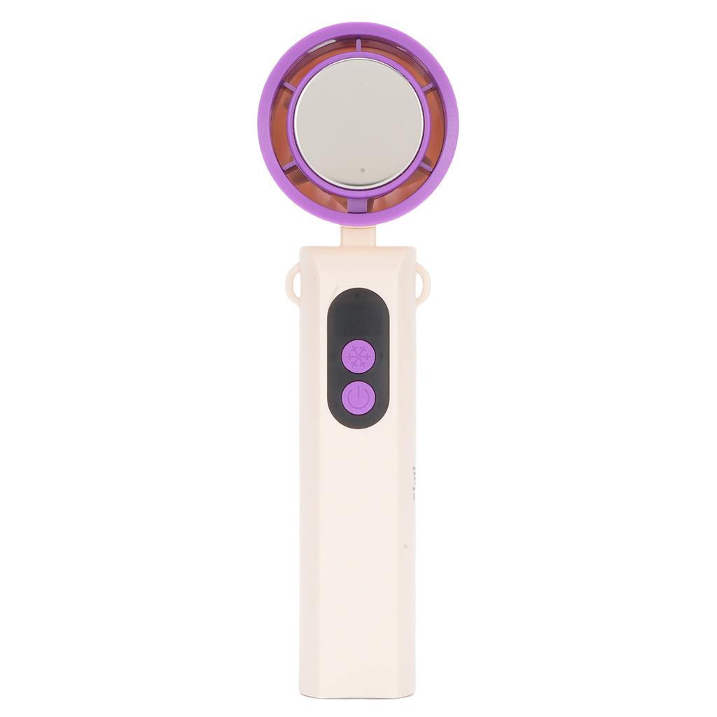 Handheld Fan with Ice Cooler USB Rechargeable Long Battery Life Digital Display High Speed Hand Fan for Indoor Outdoor