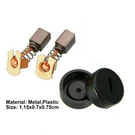 1 Σετ βούρτσα άνθρακα Συμπαγής καλής σκληρότητας Ανθεκτικό στην τριβή CB430 κιτ καπακιών βούρτσας Makita BGA450/BGA452/DGA452