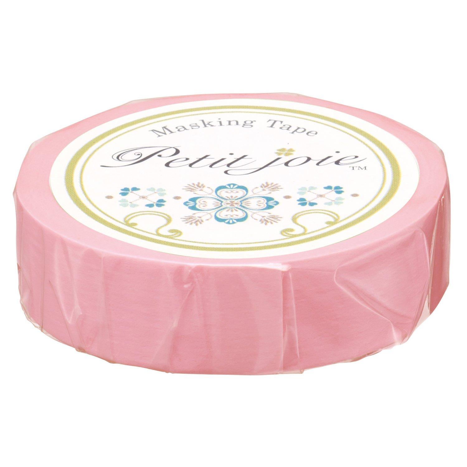 Nichiban Petit Joie Малярная лента 10 Розовых, Рулоны, PJMT15S056-10P, розовый