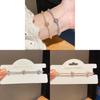 Elegant Zircon Flower Hollow Bracelet For Women With Fashionable Style And Gift Occasion