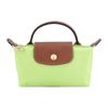 Le Pliage Recycled Canvas With Leather Trim Canvas Bag, Dumpling Bag, Handbag Regular Women's Green 34175089355