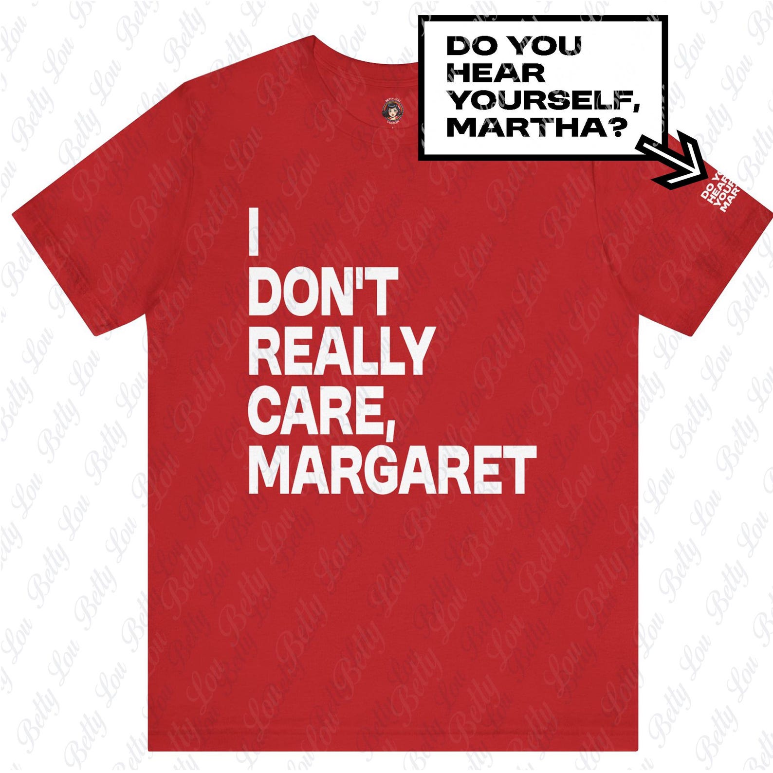 JD Vance Margaret Martha T-Shirt: Unisex Jersey Short Sleeve Tee XL