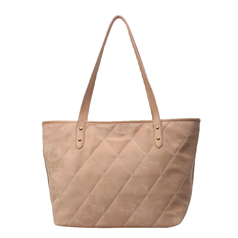 Summer Large Capacity Commuting Bag Women's New Fashionable and Versatile Single Shoulder Tote Bag