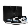 Big Low Lu Cushioning Abrasion Resistant Slip Resistant Low Top Skateboard Shoes Unisex Black White Blue 355152-016(Team661-)