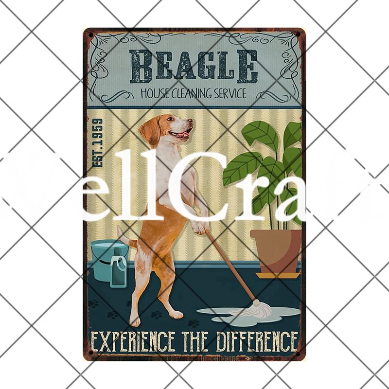[ Wellcraft ]  Beagle Dog Are My Friend Beer Coffee Bath Shop Art Metal Tin Sign Wall  Poster Iron Painting Pub D-12 20*30 CM