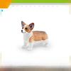Corgi Pvc Dog Figure For Children Learning Playroom Decor With Durable Material