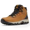 Mens Safety Work Boots Steel Toe Anti-Slip Waterproof Puncture Resistant High-Top Leather Industrial Shoes